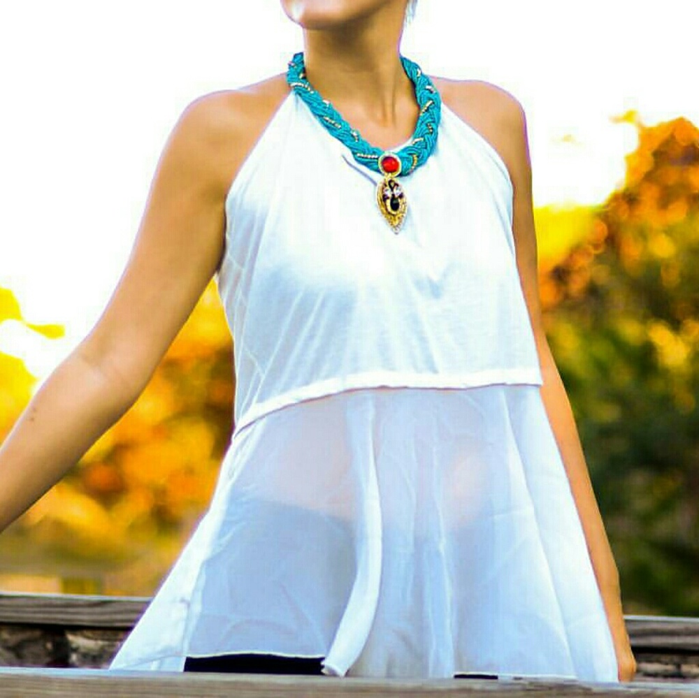 Lovely white top